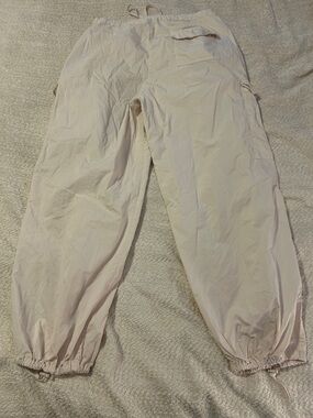 GOOD AMERICAN Size 2 Drawstring parachute Cargo Joggers loose pants